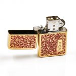 bricheta-personalizata-gravura-red-flourish